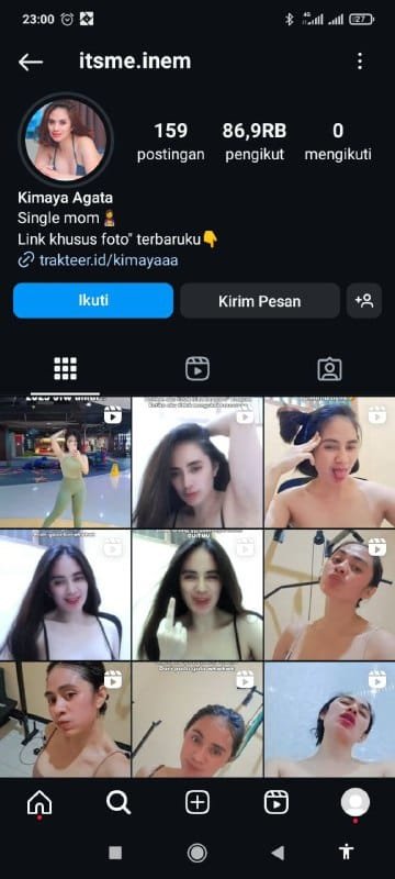 Skandal Kimaya Agatha aka Itsme Inem EWE!